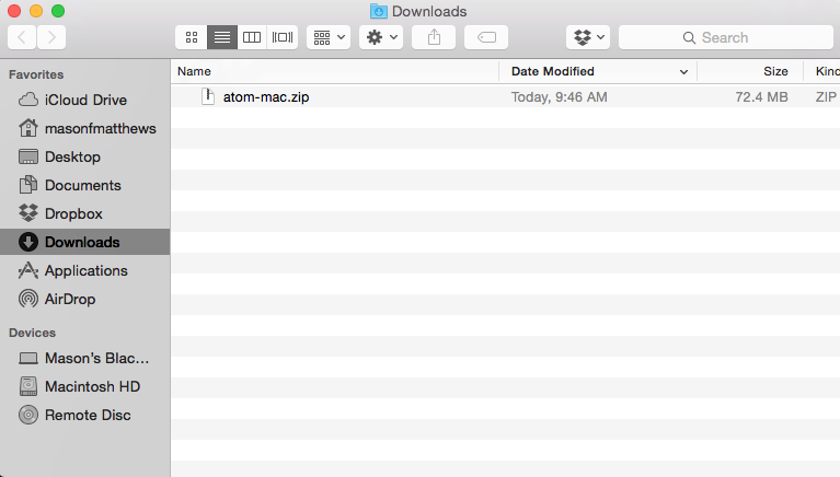 Atom Download 1